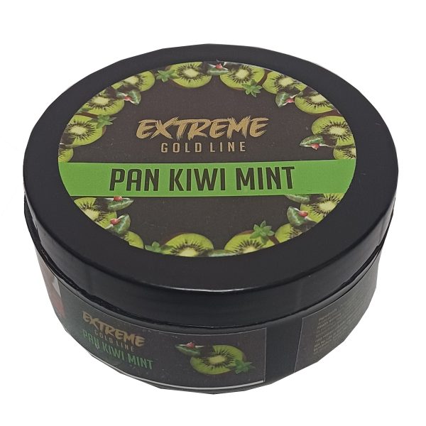 Extreme Gold Line Pan Kiwi Mint Hookah Flavour