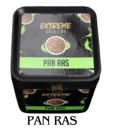 Extreme Gold Line Pan Ras Hookah Flavour 1 KG Tub